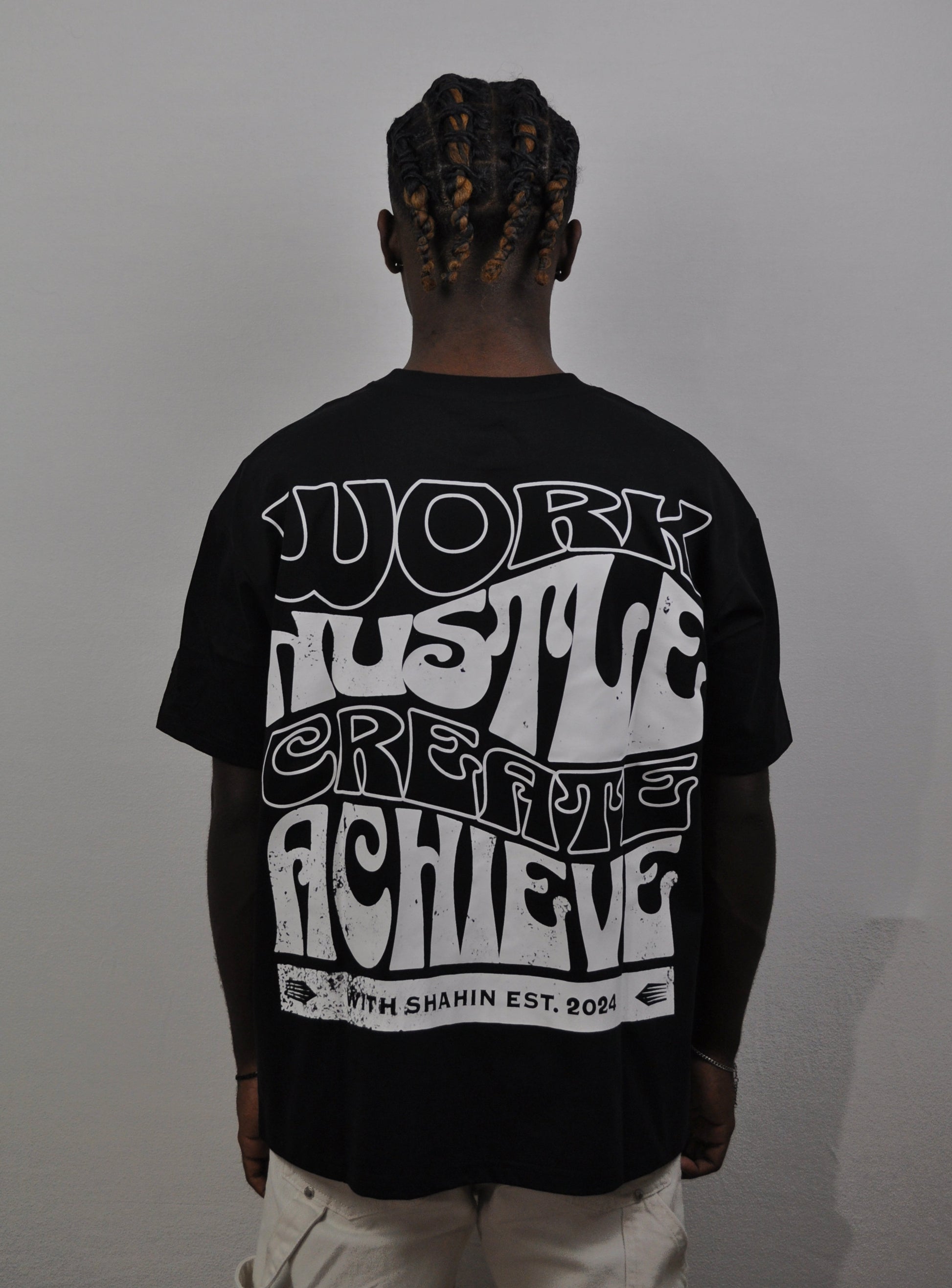 Hustler Tee Black