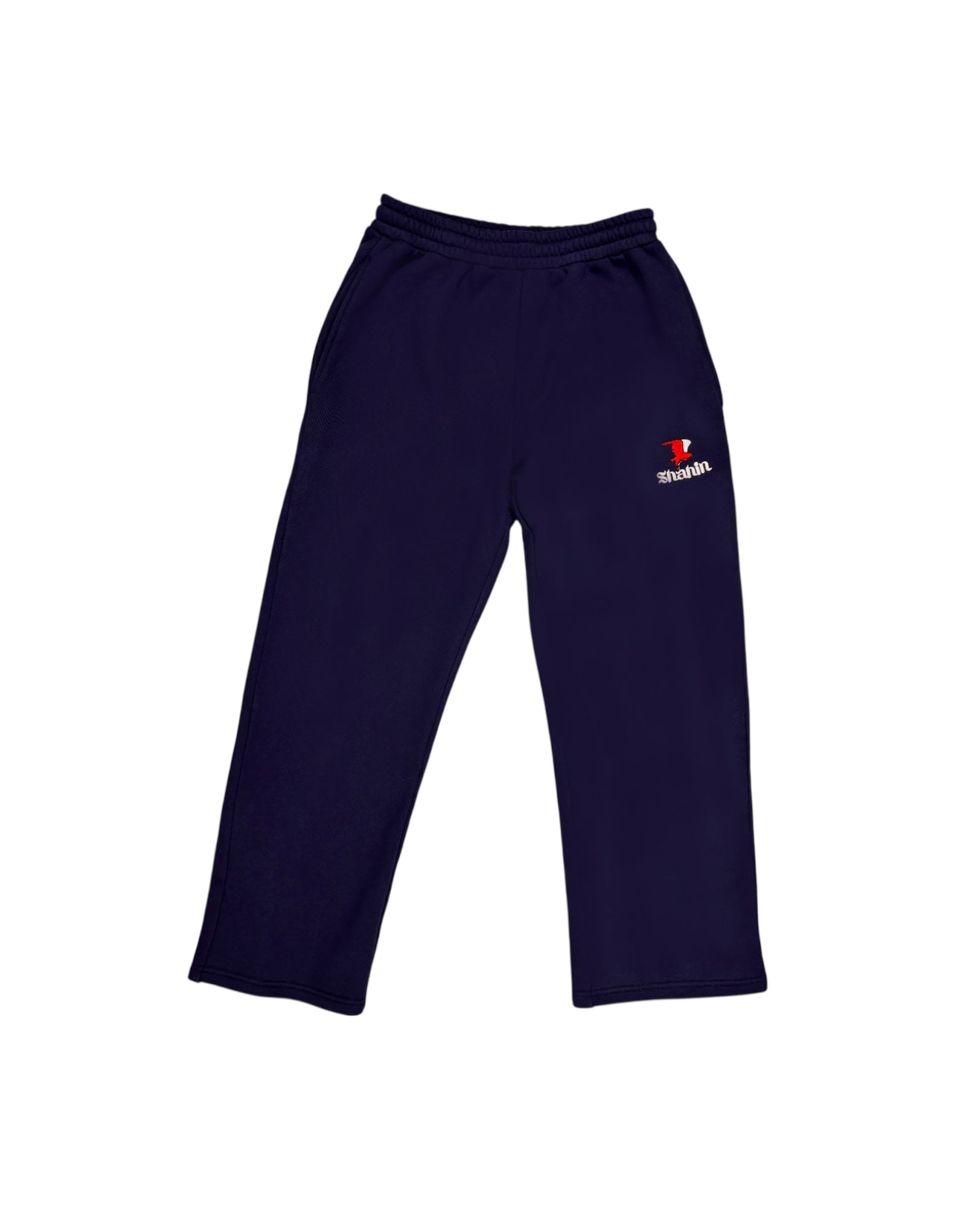 OPEN LEG JOGGER BLACK