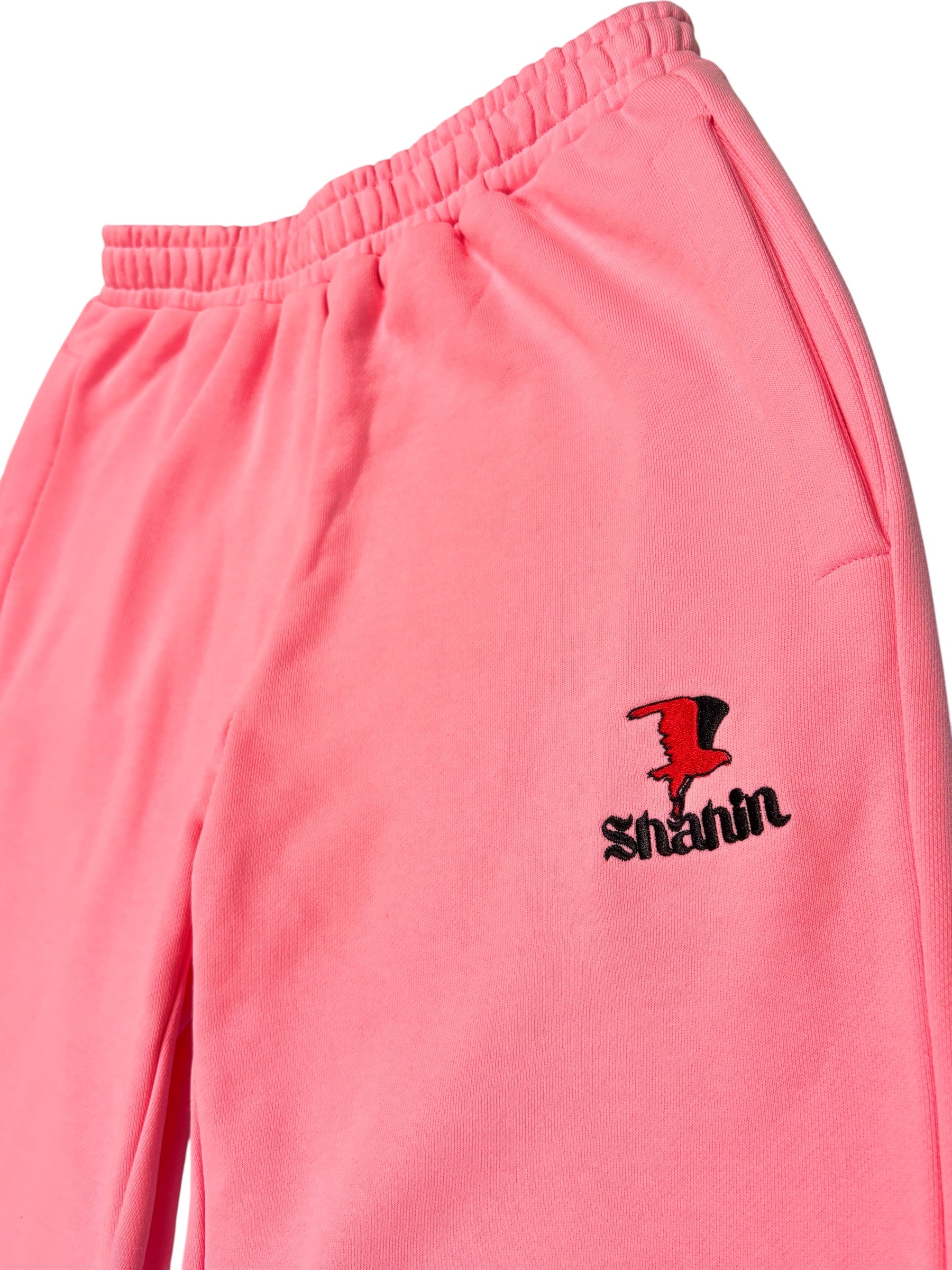 OPEN LEG JOGGER PINK