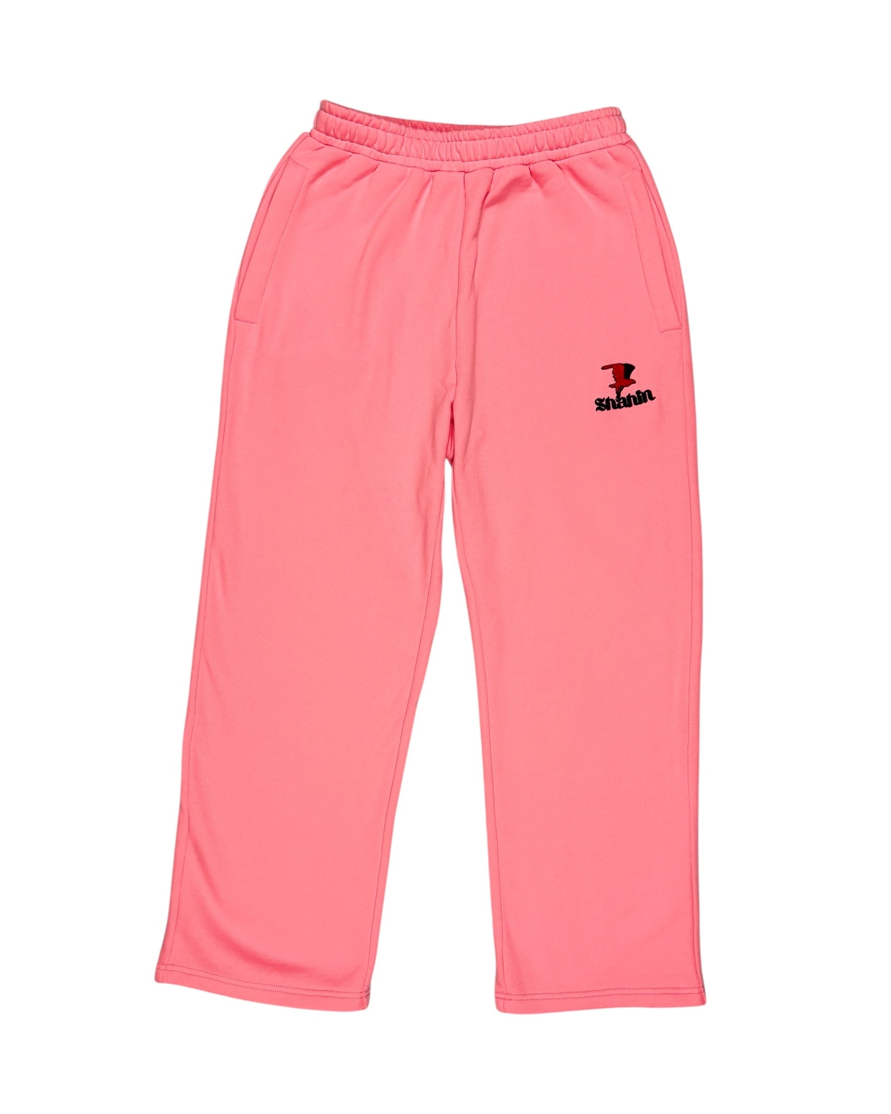 OPEN LEG JOGGER PINK